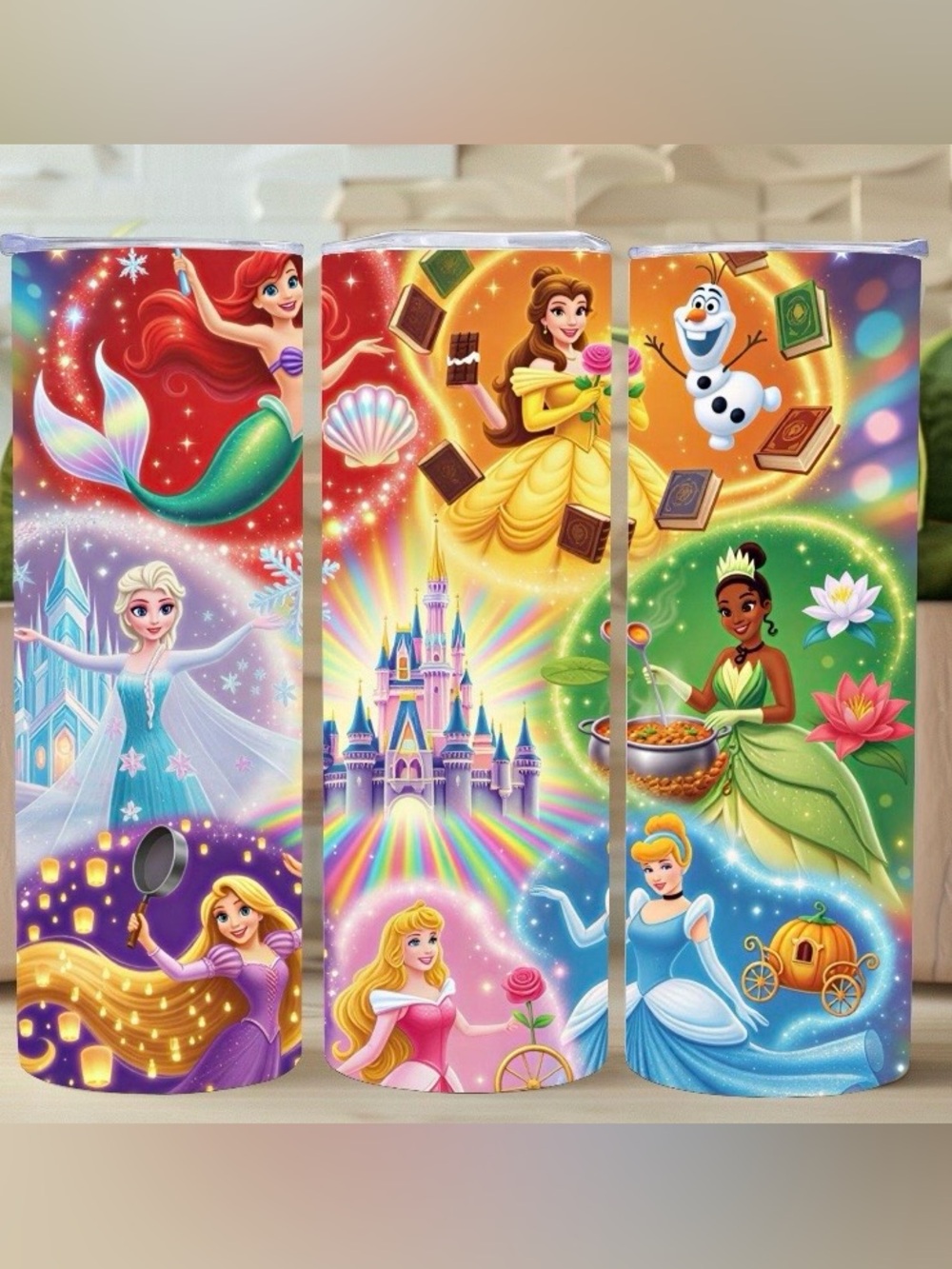 Disney Princesses Party Tumbler